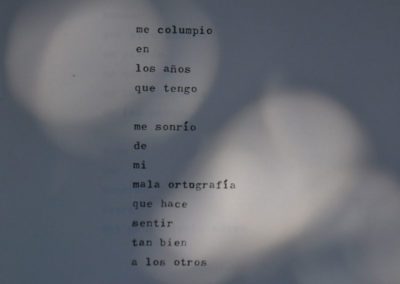 Poesia de Sara Palacios